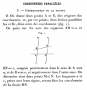 Diagram of parallel coordinates from